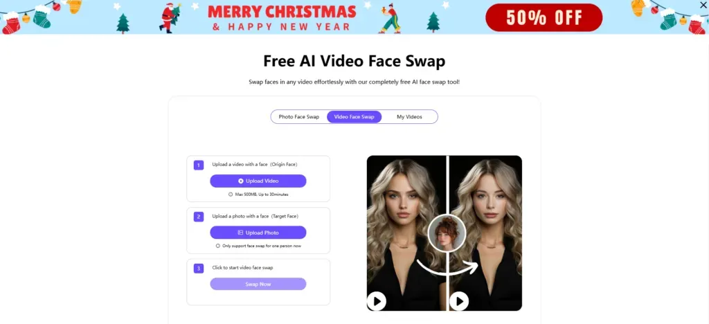 VideoFaceSwap-Free Unlimited Face Swap VideoFaceSwap-Free Unlimited Face Swap