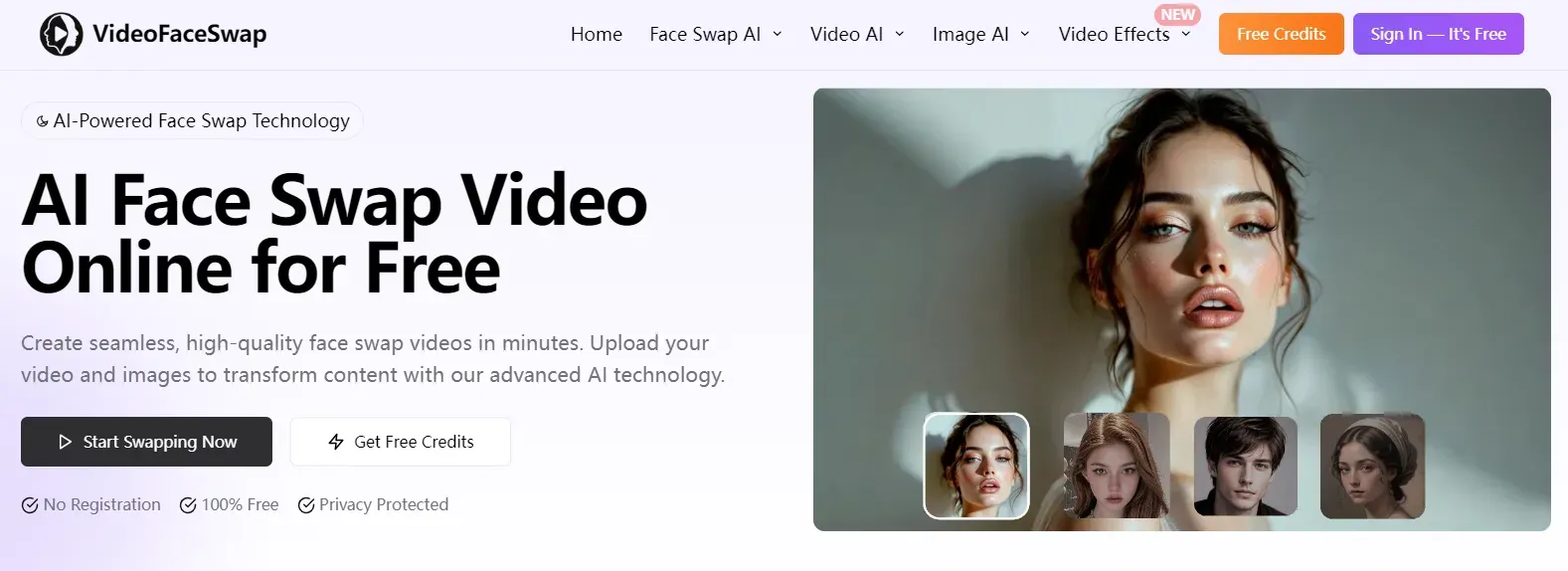 VideoFaceSwap-Free Online Face Swap Tool