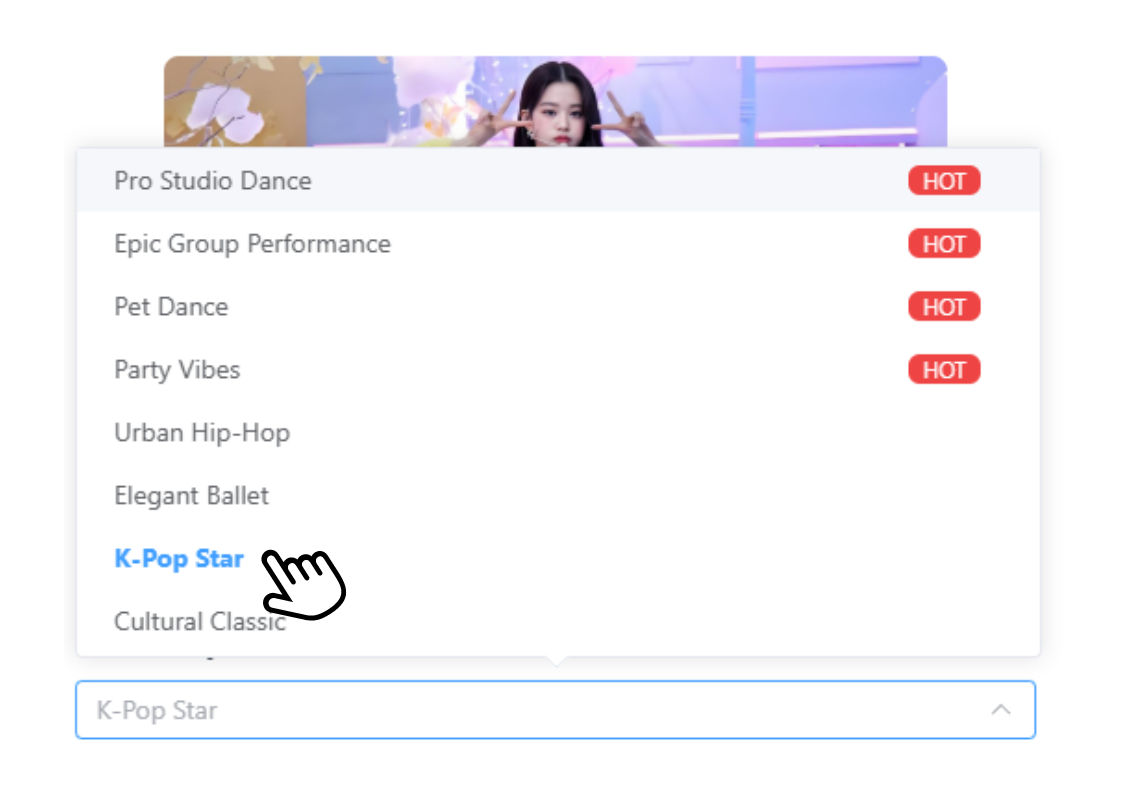 Choose the Dance Style