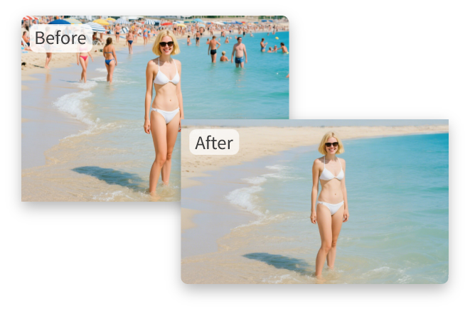 Clean Up Travel Photos by Removing Unwanted People or Objects