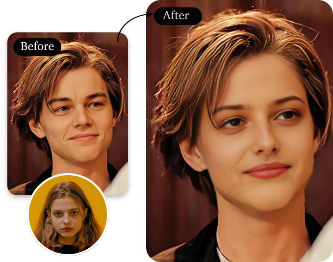 Gender Face Swap