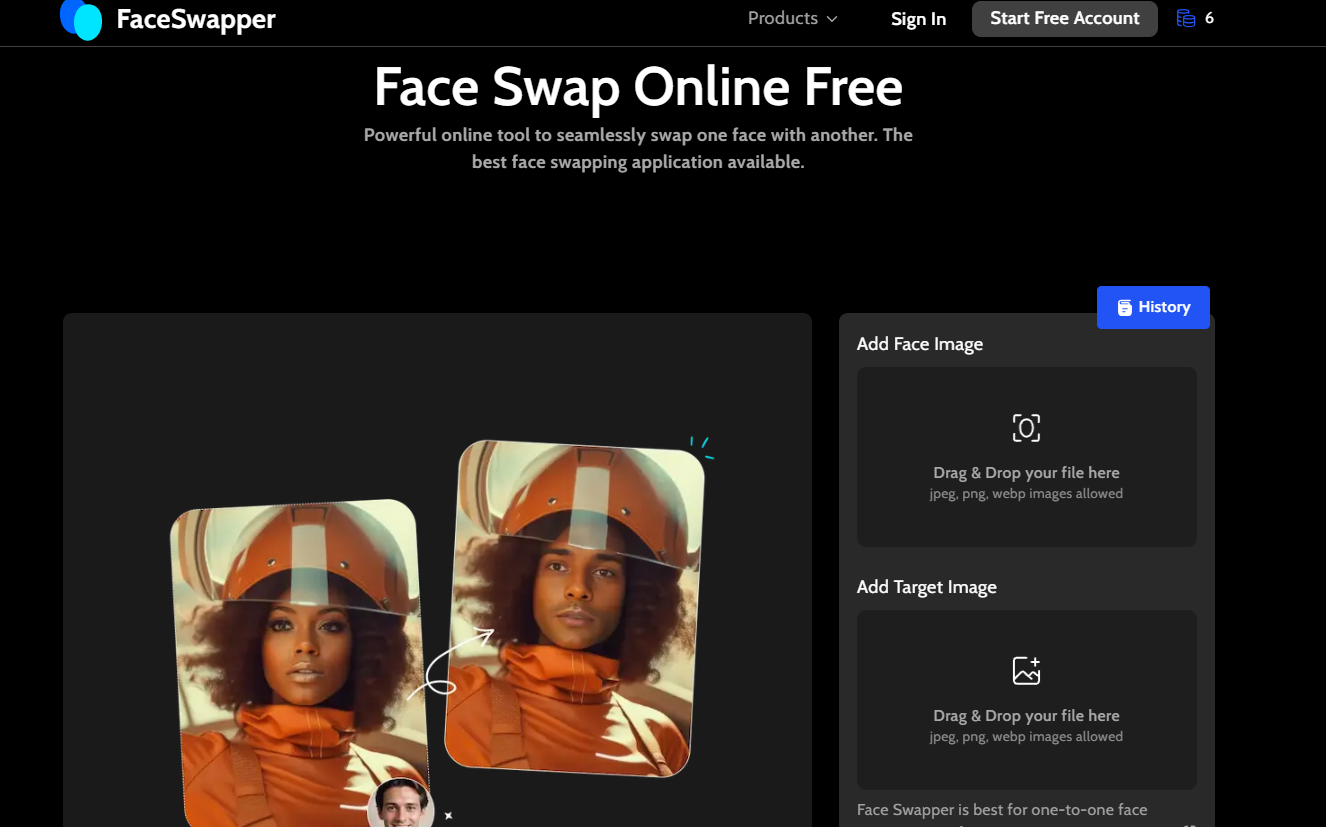 free unlimited video face swap-faceswapper