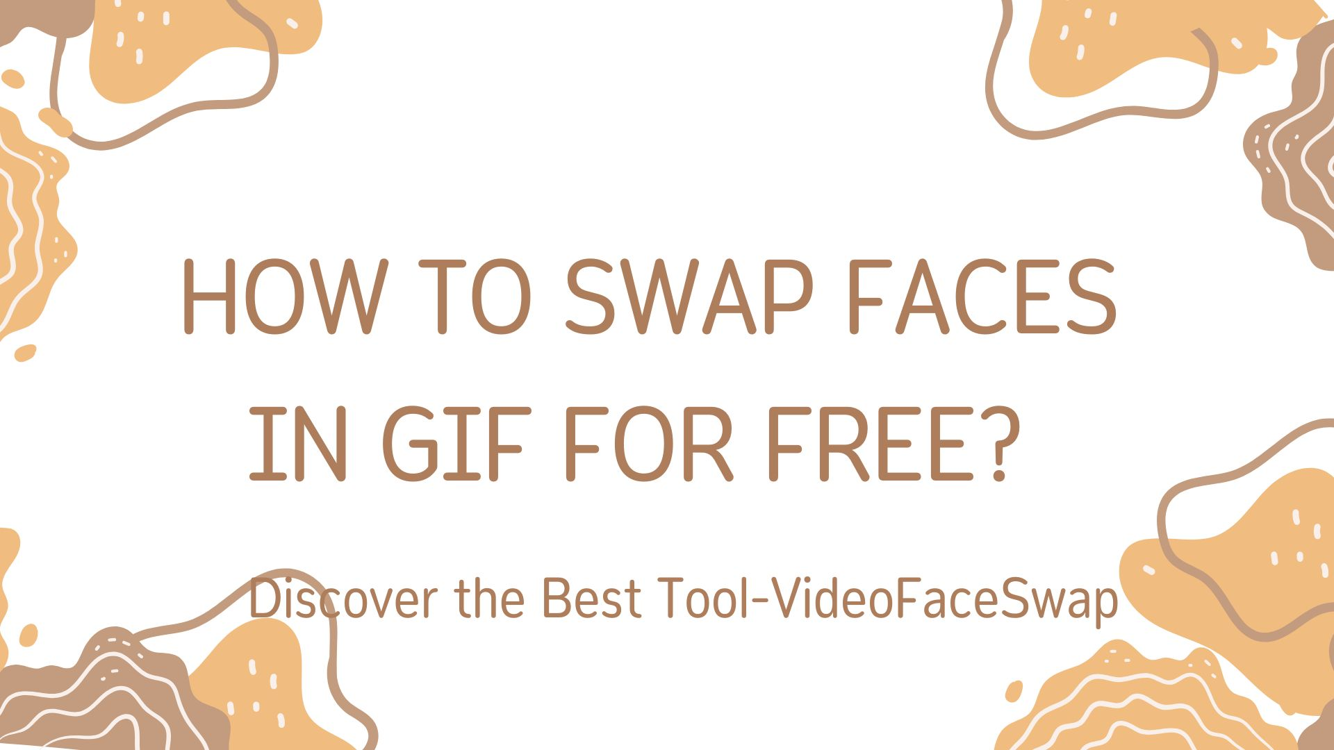 how to swap faces in gif for free