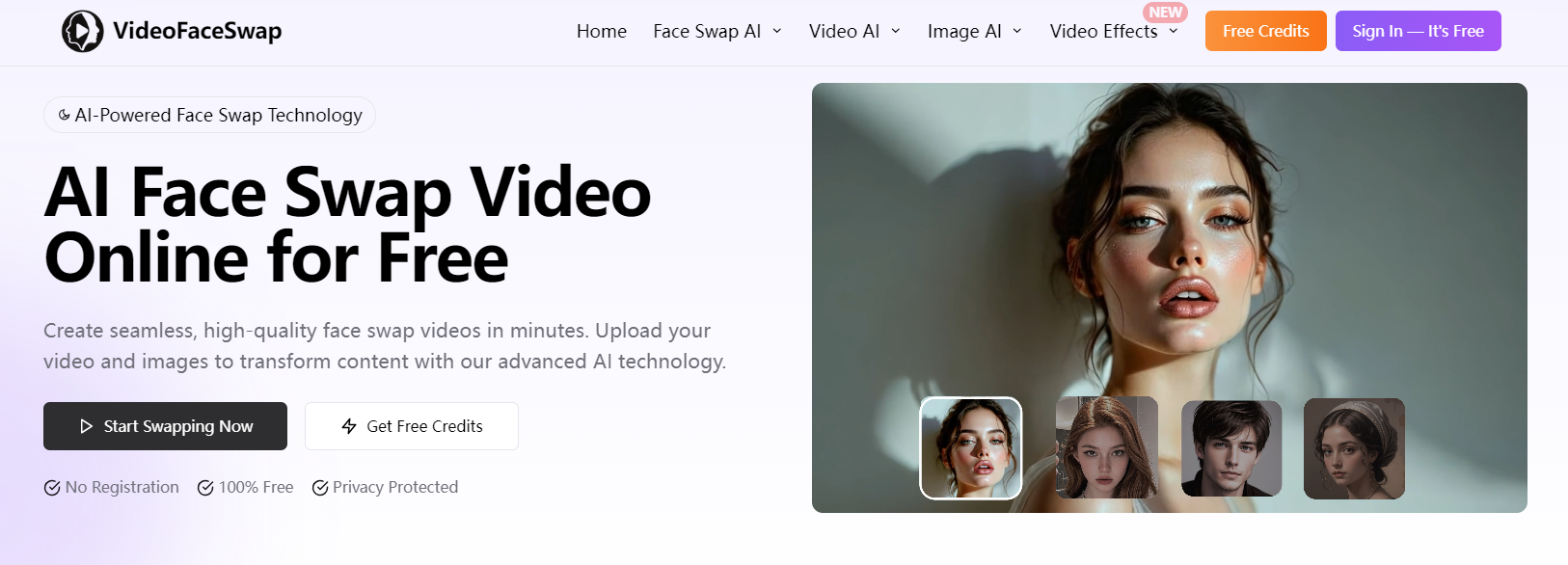 Free Unlimited Video Face Swap-videofaceswap