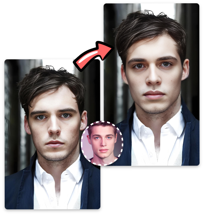 Realistic Face Blending