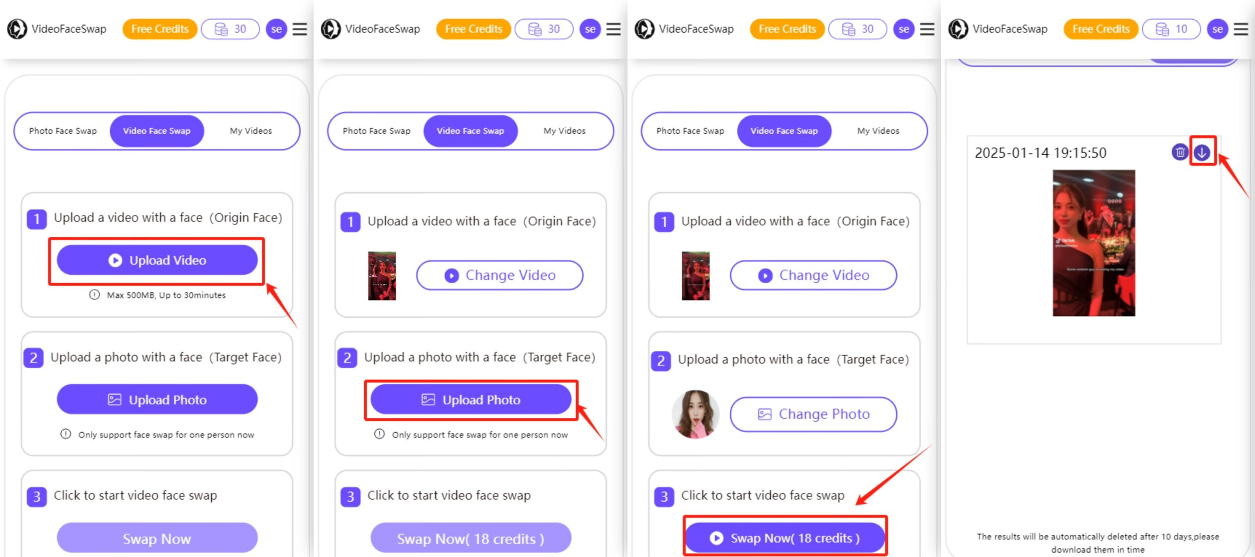 How to Use the Free Online Face Swap Video Tool on Mobile?