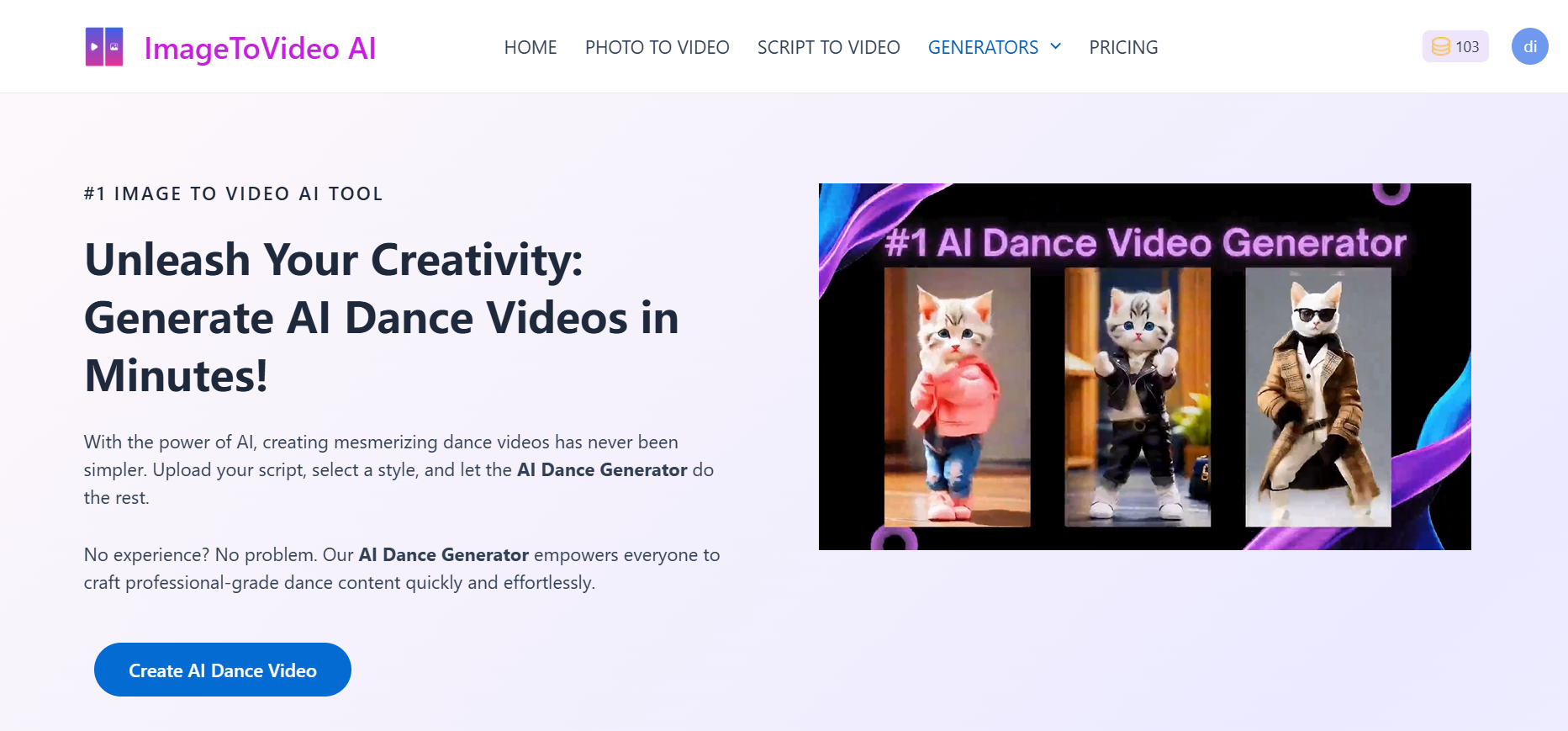 ImageToVideo AI-best ai dance generator