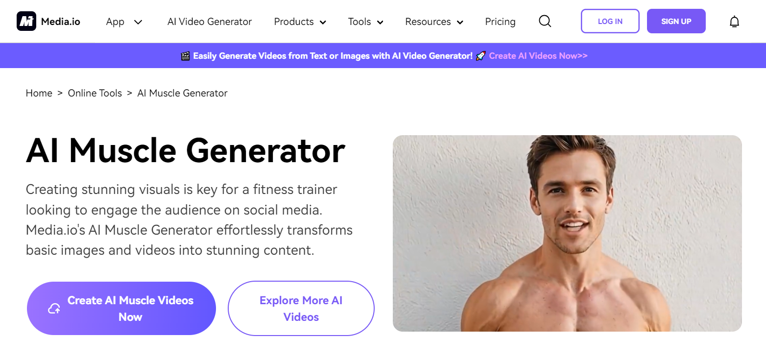 AI Muscle Generator-Media