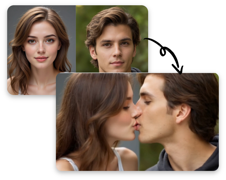 The AI kissing video Generator online free