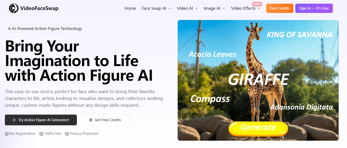 Top 5 Tools to Create AI Action Figures - VideoFaceSwap
