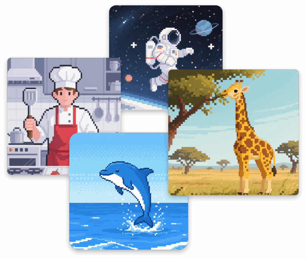 Experience the Magic of AI Pixel Art Creation