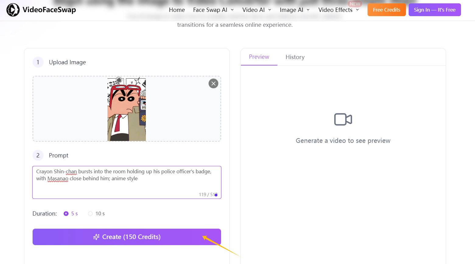 How to Animate a Picture Using AI for Free-step 4
