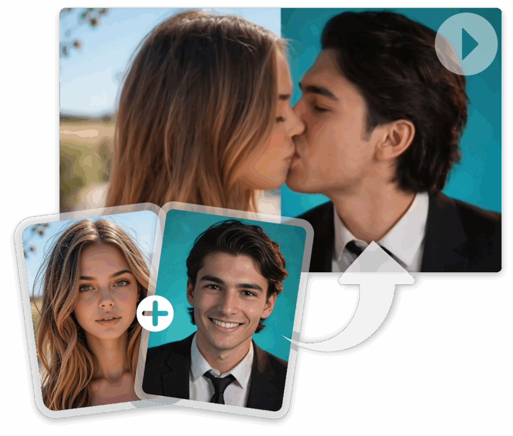 AI French Kiss Video Generator Online for Free