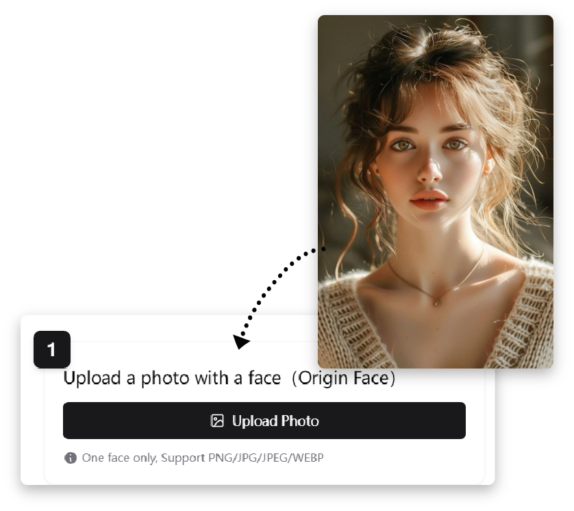 How to Use AI Face Combiner for Free-step 1
